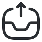 Direct Send SVG Icon